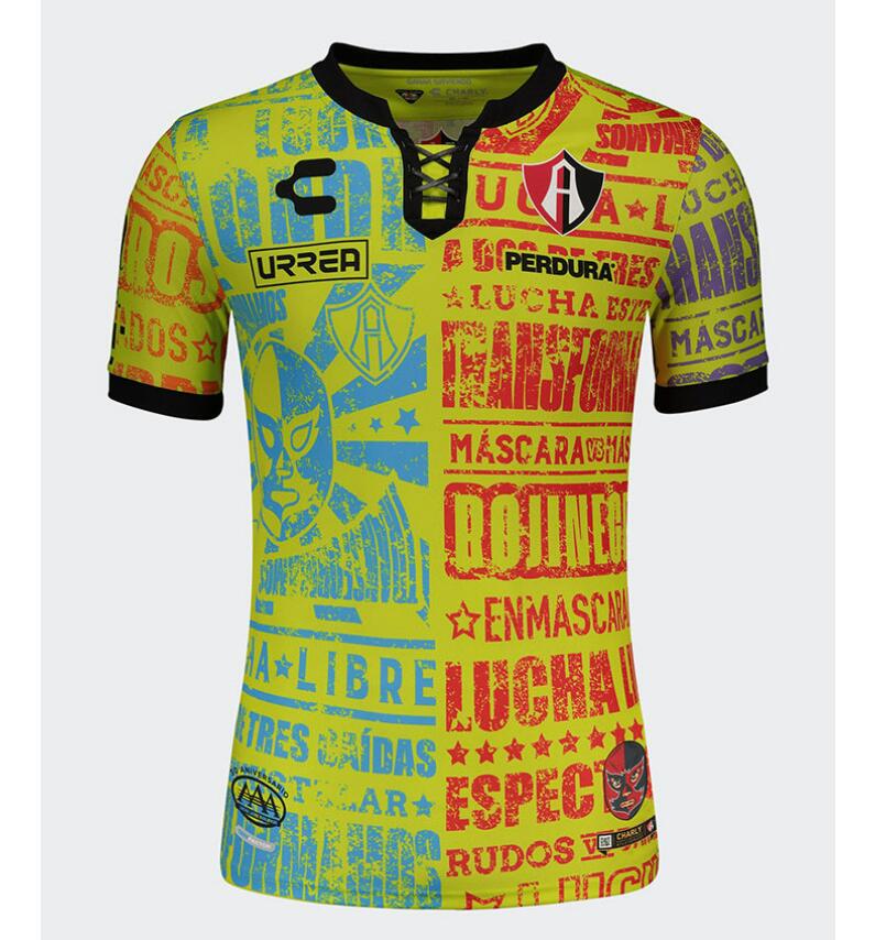 2021/22 Atlas de Guadalajara Yellow Special Soccer Jersey Shirt